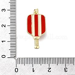 Латунь эмаль подвески&nbsp;KK-P336-17G-02