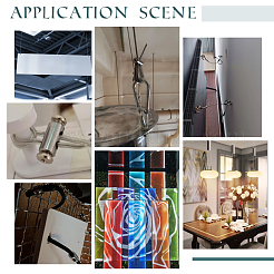 4 стили 201 зажимы для троса из нержавеющей стали&nbsp;STAS-GA0001-39