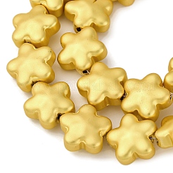 Стеклянные бусины с гальваническим покрытием &nbsp;EGLA-H109-03