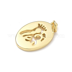 Латунные подвески&nbsp;KK-P345-55G-03