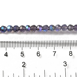 Гальванизируйте прозрачное стекло бисер нитей&nbsp;LS-EGLA-A035-T4mm-L15