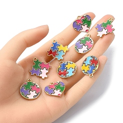 10шт 5 стиля подвески из сплава с эмалью&nbsp;ENAM-YW0003-87