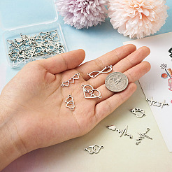 36 шт. 9 стиля 201 подвески-соединители из нержавеющей стали&nbsp;STAS-PJ0001-32