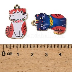 Подвески из эмали и сплава&nbsp;FIND-I064-03G-04