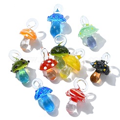 21шт 21 цвета подвески ручной работы лэмпворк&nbsp;LAMP-CJ0002-30