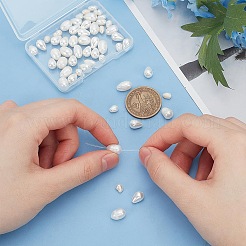 54 шт. 3 вида бусин из натурального культивированного пресноводного жемчуга&nbsp;PEAR-AR0001-01