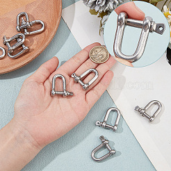 Застежки-скобы с D-образным кольцом из нержавеющей стали 304 STAS-WH0033-56A