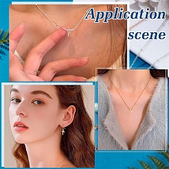 60 шт. 2 цвета 304 нержавеющая сталь чашечка жемчужные штифты булавки подвески&nbsp;STAS-YW0003-64