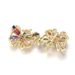 Латунные микро проложить кубического циркония подвески&nbsp;KK-K242-04G-02