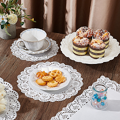 800 шт. 8 видов кружевной бумажной пергаментной бумаги&nbsp;AJEW-TW0001-14