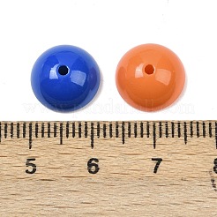 Непрозрачные акриловые бусины&nbsp;OACR-H058-08