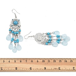 Серьги-люстры из сплава&nbsp;EJEW-G426-03P-01