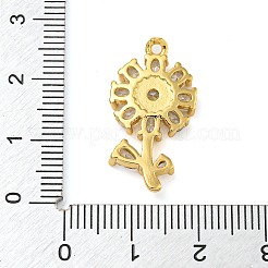 Стойки обшивки латунь микро проложить Циркон подвеску&nbsp;KK-Z063-22G