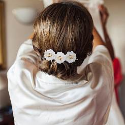 3 ярд 3 стилей полиэстеровых цветочных кружевных лент ручной работы&nbsp;OCOR-DC0001-01