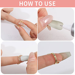 2 комплект латунных колец для гвоздей&nbsp;FIND-GL0002-11G