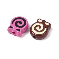 Непрозрачные акриловые бусины&nbsp;OACR-H057-06