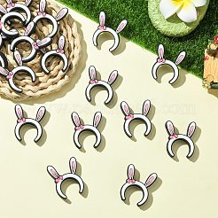 20 шт. силиконовые фокусные бусины с кроличьими ушками&nbsp;SIL-CJ0002-83A