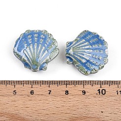 Фарфоровые бусины ручной работы&nbsp;PORC-N009-01C