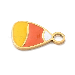 Подвески из нержавеющей стали 304 с эмалью на тему Хэллоуина&nbsp;LS-STAS-Z164-03G-03