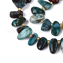 Природные хризоколлу бисер нитей&nbsp;G-Z091-A46