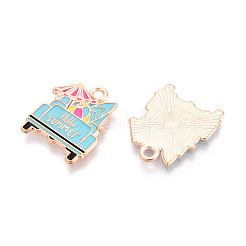 Подвески из сплава и эмали на пляжную тематику&nbsp;ENAM-T022-33I