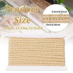 12.5 ярд полиэстеровой плетеной ленты&nbsp;OCOR-FG0001-55B