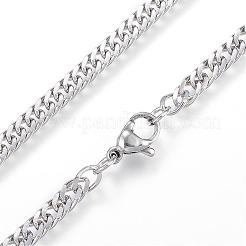 Не тускнеющие ожерелья из нержавеющей стали 304&nbsp;NJEW-G271-07P