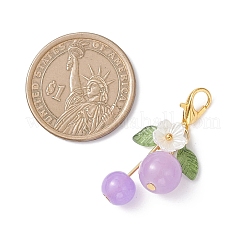 6 шт. подвесные украшения из стекла и акрила&nbsp;HJEW-JM04594