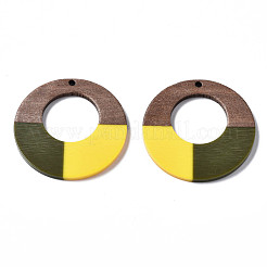 Подвески из смолы и ореха&nbsp;RESI-S389-067A