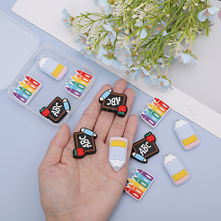 12шт 3 стильные силиконовые бусины&nbsp;SIL-CA0002-65