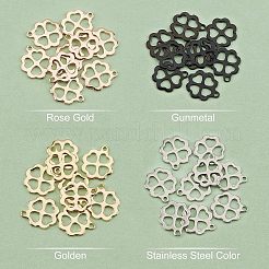 40 шт. 4-х цветные подвески из нержавеющей стали 304&nbsp;STAS-UN0030-85