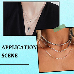 1 рулон латунных цепочек-скрепок&nbsp;CHC-SC0001-06S