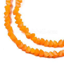 Непрозрачные сплошные цветные стеклянные бусины&nbsp;GLAA-N052-01-A03