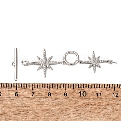 Латунные застежки-молнии из прозрачного кубического циркония&nbsp;KK-A223-36P