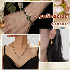 100 шт. 10-х цветные синтетические бусины из лавового камня&nbsp;G-ME0001-11