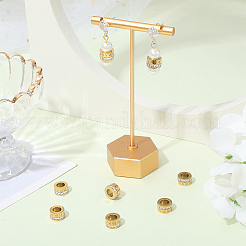 8 шт. бусины из нержавеющей стали марки 304&nbsp;STAS-BBC0007-40