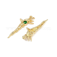 Латунь эмаль подвески&nbsp;KK-L240-08G