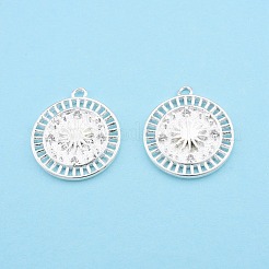 Покрытие стойки латунь микропаве прозрачные подвески из кубического циркония&nbsp;KK-C006-10S