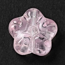 Прозрачные стеклянные бусины&nbsp;GLAA-F116-02E