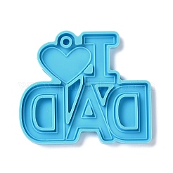 Тема дня отца diy кулон силиконовые Молды&nbsp;DIY-C030-08