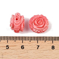 Резные бусины из синтетических ракушек&nbsp;SHEL-U001-07