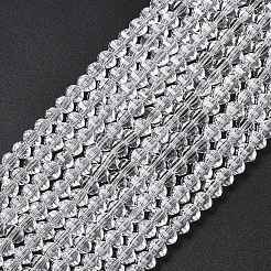 Прозрачные стеклянные бусины&nbsp;GLAA-G125-01A-01