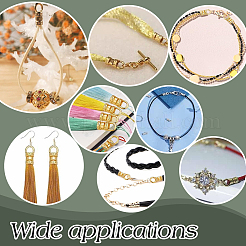 200 шт. наконечник шнура из цинкового сплава в тибетском стиле&nbsp;FIND-PH0028-31AB