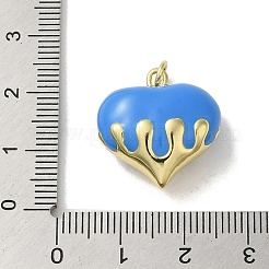 Подвески из латуни с эмалью в стойку&nbsp;KK-S366-05G-04