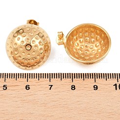 Серьги-гвоздики из нержавеющей стали 304&nbsp;EJEW-G457-04B-G