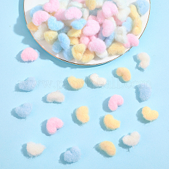 80 шт. 4 цвета шерстяные и тканевые аксессуары для украшения&nbsp;DIY-SC0032-28