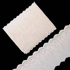 8 ярд хлопчатобумажной кружевной ткани&nbsp;DIY-FG0006-91A