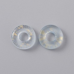 Ручная работа золотой фольги Lampwork бисер&nbsp;FOIL-CJC0002-06B