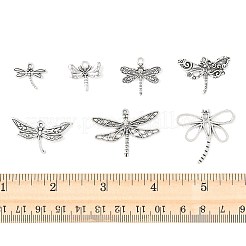50 шт. подвески в виде стрекоз из сплава в тибетском стиле в двух стилях&nbsp;TIBEP-FS0001-43