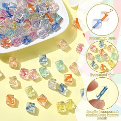 200 шт. Прозрачные акриловые бусины&nbsp;TACR-YW0003-45